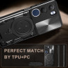 Case For vivo Y19s 4G Magnetic Slide Camera Protection Cover 360 Rotate Kickstand Armor Ring Funda Capa