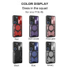 Case For vivo Y19s 4G Magnetic Slide Camera Protection Cover 360 Rotate Kickstand Armor Ring Funda Capa