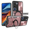 Case For vivo Y19s 4G Magnetic Slide Camera Protection Cover 360 Rotate Kickstand Armor Ring Funda Capa