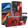 Case For vivo Y19s 4G Magnetic Slide Camera Protection Cover 360 Rotate Kickstand Armor Ring Funda Capa