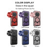 Case For Nothing Phone 3a Pro Magnetic Slide Camera Protection Cover 360 Rotate Kickstand Armor Ring Funda Capa
