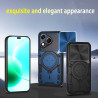 Case For Honor 400 Lite Magnetic Slide Camera Protection Cover 360 Rotate Kickstand Armor Ring Funda Capa