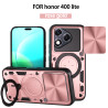 Case For Honor 400 Lite Magnetic Slide Camera Protection Cover 360 Rotate Kickstand Armor Ring Funda Capa