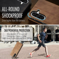 Luxury Retro Case for Samsung Galaxy A56 5G Multiple Card Slots Stand Function Phone Cover for Galaxy A36 5G A26 Leather