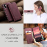 Luxury Retro Case for Samsung Galaxy A56 5G Multiple Card Slots Stand Function Phone Cover for Galaxy A36 5G A26 Leather
