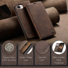 Luxury Retro Case for Apple iPhone 16e Multiple Card Slots Stand Function Phone Cover for  iPhone 16 Pro Max 16 Plus Leather