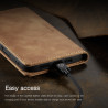 Luxury Retro Case for Apple iPhone 16e Multiple Card Slots Stand Function Phone Cover for  iPhone 16 Pro Max 16 Plus Leather