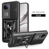 For vivo V50 Case With Slide Lens Cover Rotating Ring Shockproof Stand Holder V50 Lite 5G 4G Phone Case