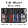 Case For Infinix Hot 50 5G Magnetic Slide Camera Protection Cover 360 Rotate Kickstand Armor Ring Hot 50 4G Funda Capa