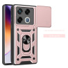 For Infinix GT 20 Pro Case With Slide Lens Cover Rotating Ring Shockproof Stand Holder Phone Case