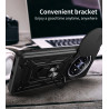 For Realme 12 5G Case With Slide Lens Cover Rotating Ring Shockproof Stand Holder Phone Case