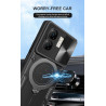 Case For Infinix Smart 9 Magnetic Slide Camera Protection Cover 360 Rotate Kickstand Armor Ring Smart 8 Funda Capa