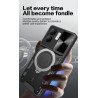 Case For Infinix Smart 9 Magnetic Slide Camera Protection Cover 360 Rotate Kickstand Armor Ring Smart 8 Funda Capa