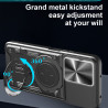Case For Honor 200 Smart Magnetic Slide Camera Protection Cover 360 Rotate Kickstand Armor Ring 200 Pro Funda Capa