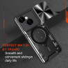 Case For Tecno Spark Go 1 Magnetic Slide Camera Protection Cover 360 Rotate Kickstand Armor Ring Spark Go 2024 Funda Capa