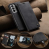 Luxury Retro Case for Oppo Reno12 Multiple Card Slots Stand Function Phone Cover for Reno12 FS 5G Leather Wallet