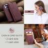 Luxury Retro Case for Xiaomi Redmi Note 14 Pro 4G Multiple Card Slots Stand Function Phone Cover for Redmi Note 14  5G Leather Wallet