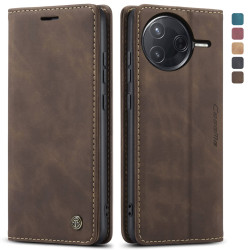Luxury Retro Case for Xiaomi Poco F7 Pro Multiple Card Slots Stand Function Phone Cover for Xiaomi Poco F7 Ultra Leather Wallet