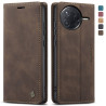 Luxury Retro Case for Xiaomi Poco F7 Pro Multiple Card Slots Stand Function Phone Cover for Xiaomi Poco F7 Ultra Leather Wallet