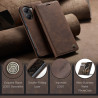 Luxury Retro Case for Xiaomi Poco X7 Pro Multiple Card Slots Stand Function Phone Cover for Poco X7 5G Leather Wallet