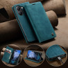 Luxury Retro Case for Xiaomi Poco X7 Pro Multiple Card Slots Stand Function Phone Cover for Poco X7 5G Leather Wallet