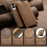 Luxury Retro Case for Samsung Galaxy S25 Edge Multiple Card Slots Stand Function Phone Cover for Galaxy S25 Ultra Leather Wallet