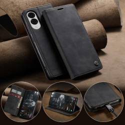 Luxury Retro Case for Samsung Galaxy S25 Edge Multiple Card Slots Stand Function Phone Cover for Galaxy S25 Ultra Leather Wallet