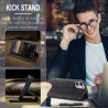 Luxury Retro Case for Oppo Reno13 F 4G Multiple Card Slots Stand Function Phone Cover for Reno12 F Leather Wallet