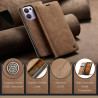 Luxury Retro Case for Oppo Reno13 F 4G Multiple Card Slots Stand Function Phone Cover for Reno12 F Leather Wallet