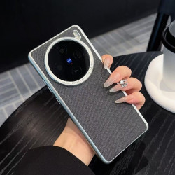 Denim Hard Case for vivo X200 Ultra/X200Pro/X200S/X200Pro Mini/X100/X100Pro/X100S/X100S Pro - Fashionable Textured Minimalist Protective Cover