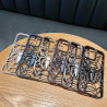 Hollow-out Heat Dissipation Spider Metal Paint Phone Case for iPhone 16 Pro Max/14/13, Suitable for 15 Pro New