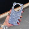 Protective Case with Denim Embossed Design For X200 Ultra Promini, Ultra-Durable Denim Embossed Cover for X100 Ultra and X200S, Anti-Drop Shell for added Ins Style
