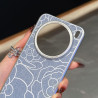Protective Case with Denim Embossed Design For X200 Ultra Promini, Ultra-Durable Denim Embossed Cover for X100 Ultra and X200S, Anti-Drop Shell for added Ins Style