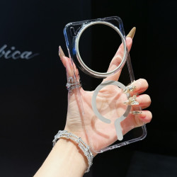 For vivo X200 Ultra/X200 Pro/iQOO13/S20 Magnetic Hard Case - High Transparency Anti-Yellowing, Wireless Charging, Slim Transparent Design