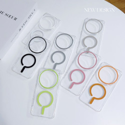 For vivo X200 Ultra/X200 Pro/iQOO13/S20 Magnetic Hard Case - High Transparency Anti-Yellowing, Wireless Charging, Slim Transparent Design