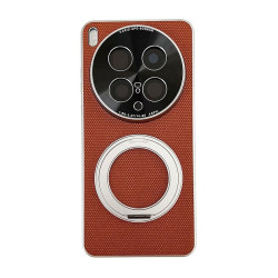 Magnetic Wireless Charging Hard Case for vivoX200Ultra with 360° Stand & Electroplated Finish - Slim Fashionable Cover,...