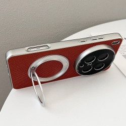 Magnetic Wireless Charging Hard Case for vivoX200Ultra with 360° Stand & Electroplated Finish - Slim Fashionable Cover, Precision Cutouts 2025