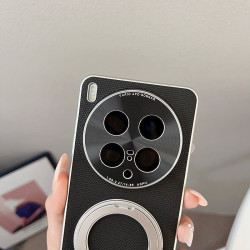 Magnetic Wireless Charging Hard Case for vivoX200Ultra with 360° Stand & Electroplated Finish - Slim Fashionable Cover, Precision Cutouts 2025