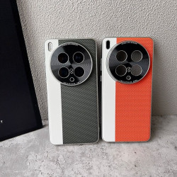 Case for vivo X200 Ultra - Military-Grade Vegan Leather, 3D Texture, Electroplated Camera Ring, Slim Precision Cutouts 2025