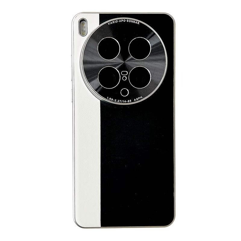 Military-Grade Vegan Leather Case for vivoX200Ultra - Electroplated Camera Ring, Precision Cutouts, Slim Fashion Cover 2025