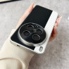 Military-Grade Vegan Leather Case for vivoX200Ultra - Electroplated Camera Ring, Precision Cutouts, Slim Fashion Cover 2025
