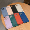 Case for Motorola Edge 60 Liquid Silicone Card Holder Soft Phone Skin Cover Edge 50 Shockproof Back Pocket Wallet Notes Funda