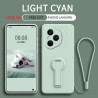 Case for Honor 400 Pro Liquid Silicone Stand Holder Soft Phone Skin Cover for 400 Lite 300 Ultra 300 Pro Upgrade Shockproof Back Funda