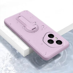 Case for Honor 400 Pro Liquid Silicone Stand Holder Soft Phone Skin Cover for 400 Lite 300 Ultra 300 Pro Upgrade Shockproof Back Funda
