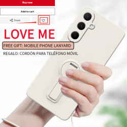 Case for Samsung Galaxy A56 5G Shockproof Shell for Galaxy A36 A26 A06 A16 5G Coque Fundas with Holder Camera Protection Back Cover