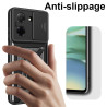 For Xiaomi Redmi A5 4G Case With Slide Lens Cover Rotating Ring Shockproof Stand Holder Phone Case