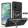 For Xiaomi Redmi A5 4G Case With Slide Lens Cover Rotating Ring Shockproof Stand Holder Phone Case