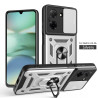 For Xiaomi Redmi A5 4G Case With Slide Lens Cover Rotating Ring Shockproof Stand Holder Phone Case