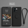 Case For OnePlus 13T Liquid Silicone Ring Holder Soft Phone Cover for 13R 12 Shockproof Back Fundas