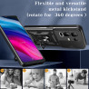 For Infinix Note 50x Case With Slide Lens Cover Rotating Ring Shockproof Stand Holder Phone Case